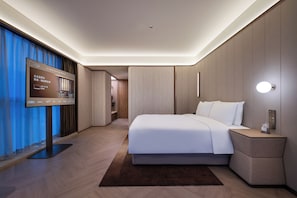 Business-Doppelzimmer | Daunenbettdecken, Schreibtisch, laptopgeeigneter Arbeitsplatz