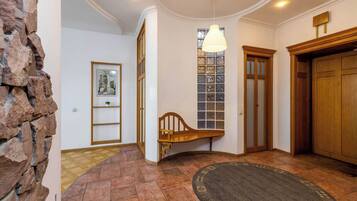 Interior entrance