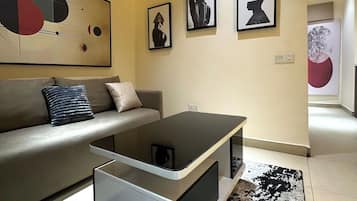 Comfort-huoneisto, parveke, kaupunkinäköala | Sisätilat