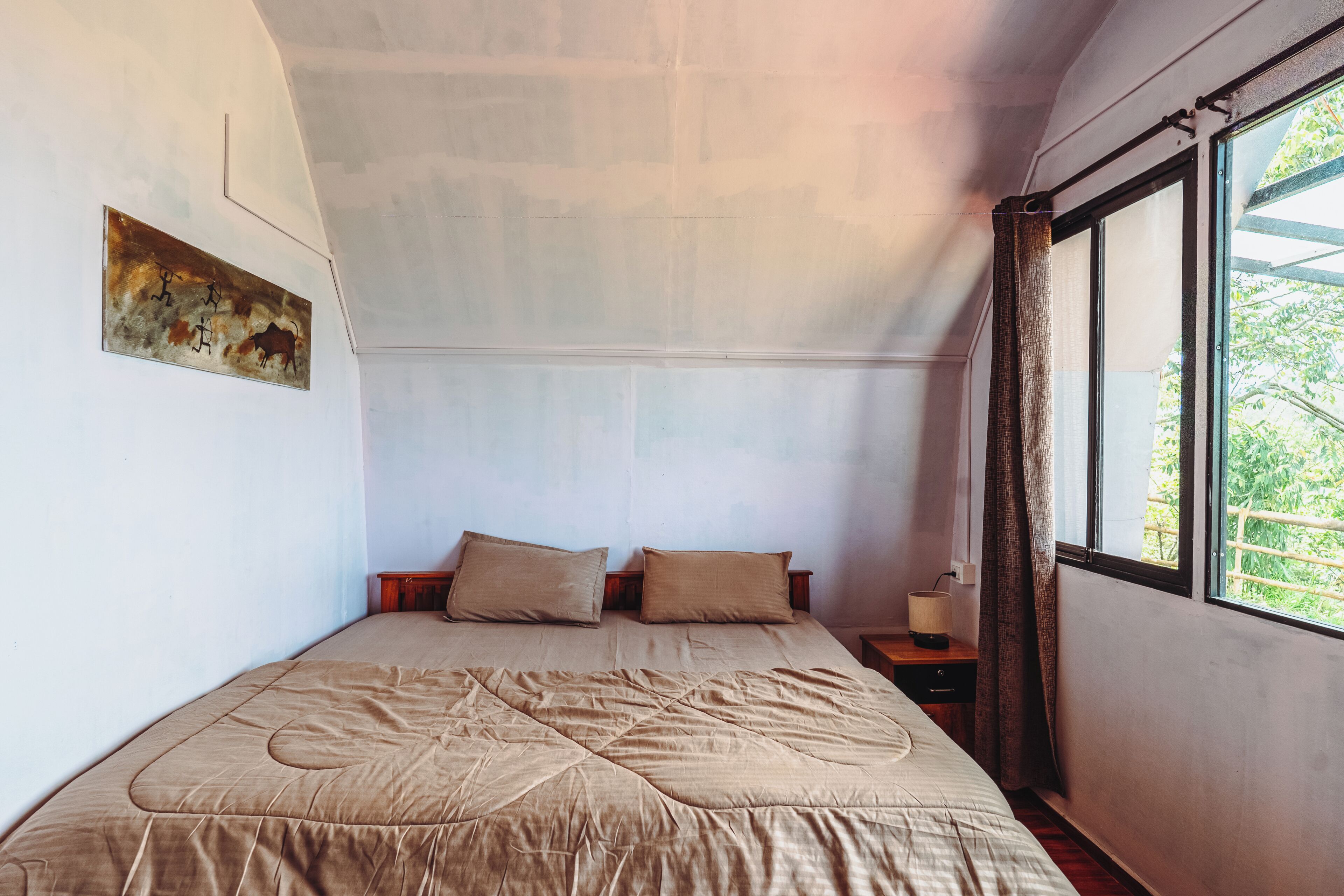Cottage, 1 Double Bed, Balcony, Mountain View | Bed sheets