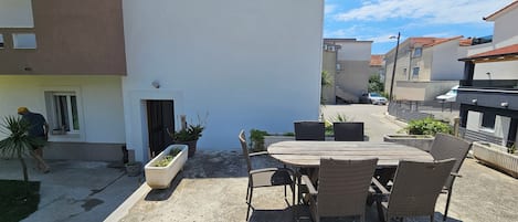 Restauration en plein air
