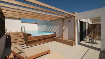 Suite, Balcony, Pool View | Pool | Seasonal outdoor pool