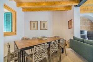 Dining - Old Town Townhouse With Pool, Pollenca (Pollença)