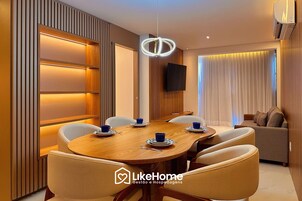 Apartamento luxo | Sala de jantar