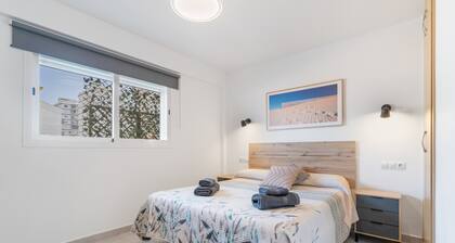 Apartment in Torre del Mar with Mountain Views, Wi-Fi, and Air Conditioning
