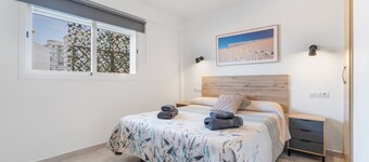 Appartement à Torre del Mar avec vue montagne, Wi-Fi et climatisation