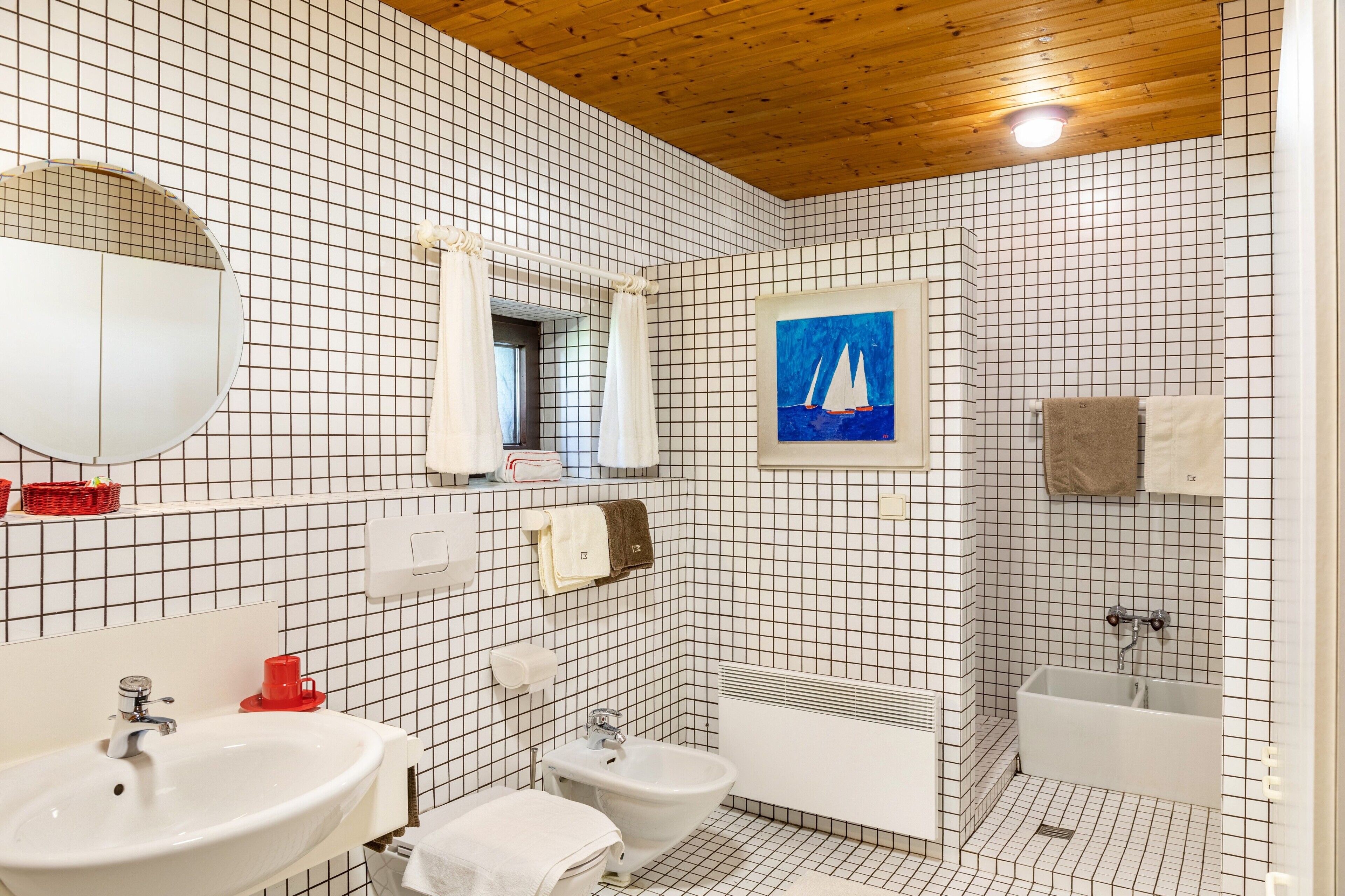 Dusche, Handtücher