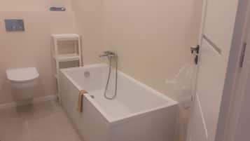 Towels, soap, toilet paper