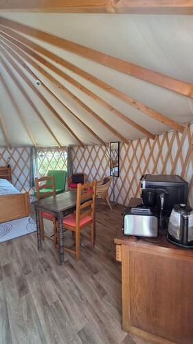 Unique, fully equipped yurt for 2–3 people