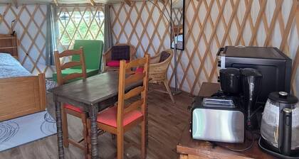 Unique, fully equipped yurt for 2–3 people