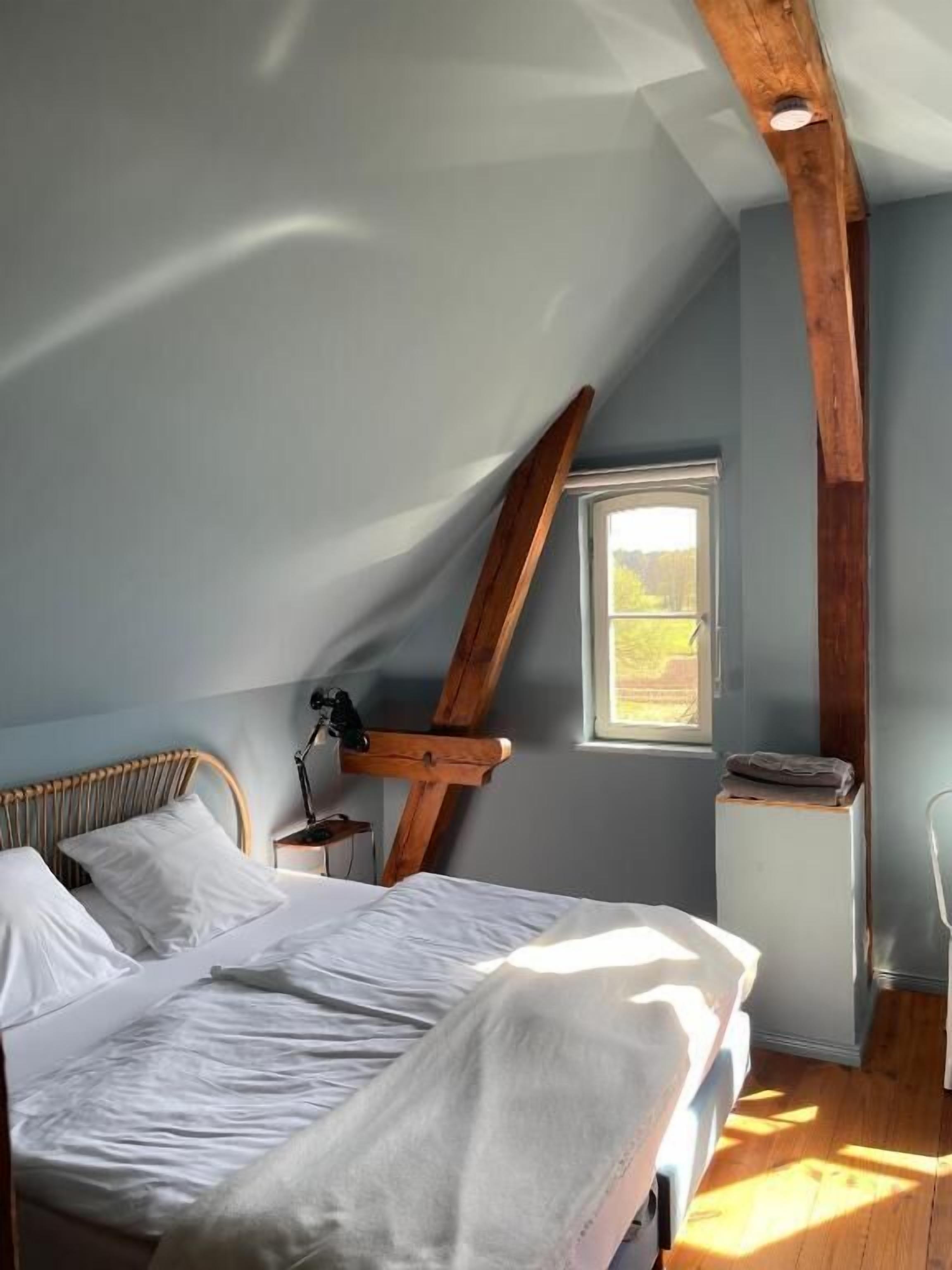 Double Room, Private Bathroom, Garden View
