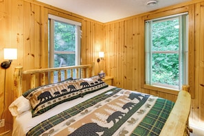 House (3 Bedrooms) | Interior - Mille Lacs Lake Cabin w/ Private Dock & Fire Pit (Garrison)