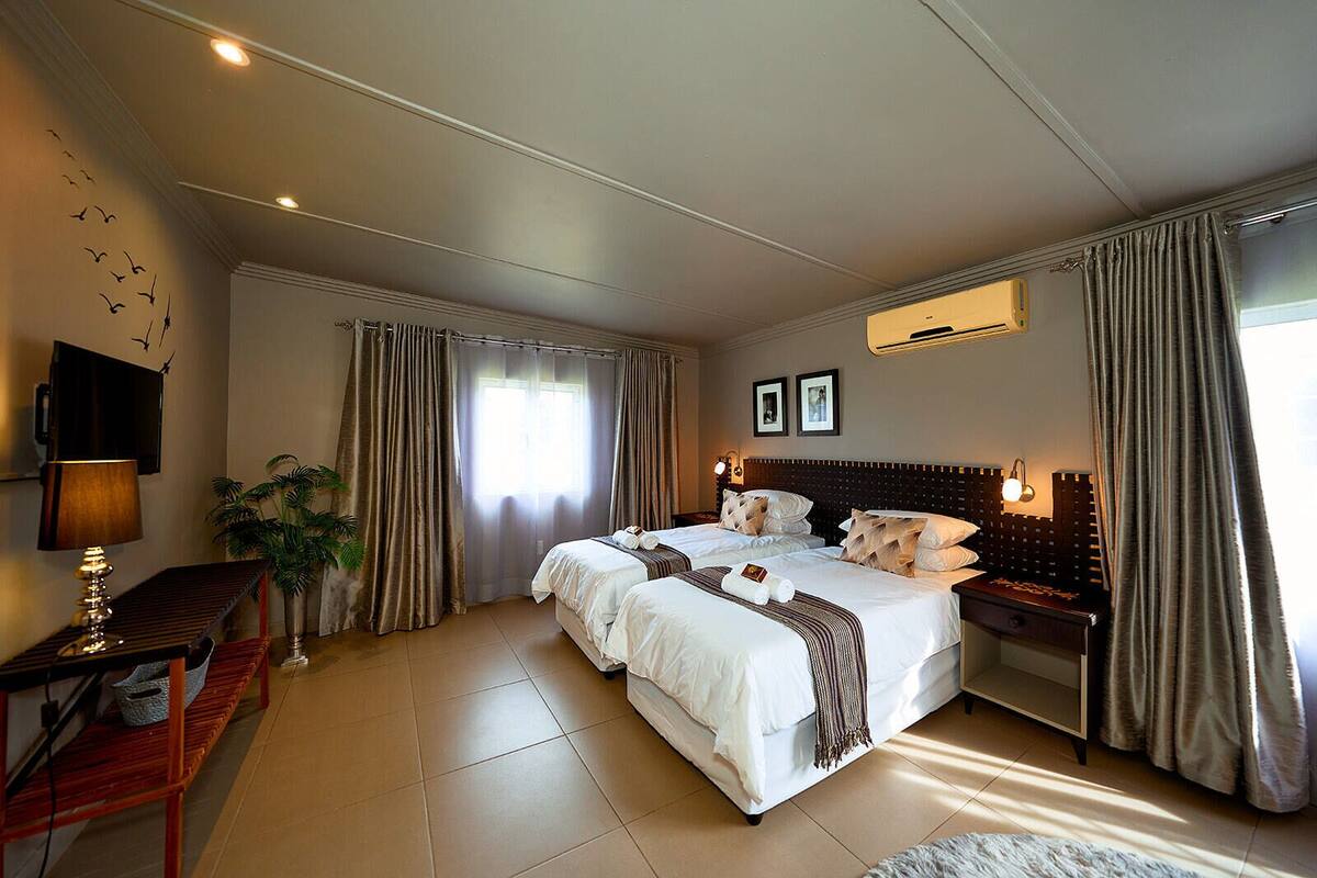 Deluxe Double or Twin Room, Patio, Garden View
