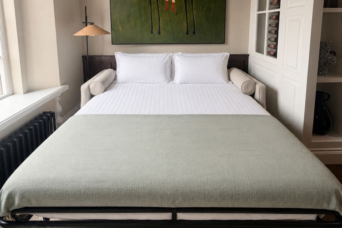 Deluxe-Apartment, 2 Schlafzimmer | Bügeleisen/Bügelbrett, kostenloses WLAN