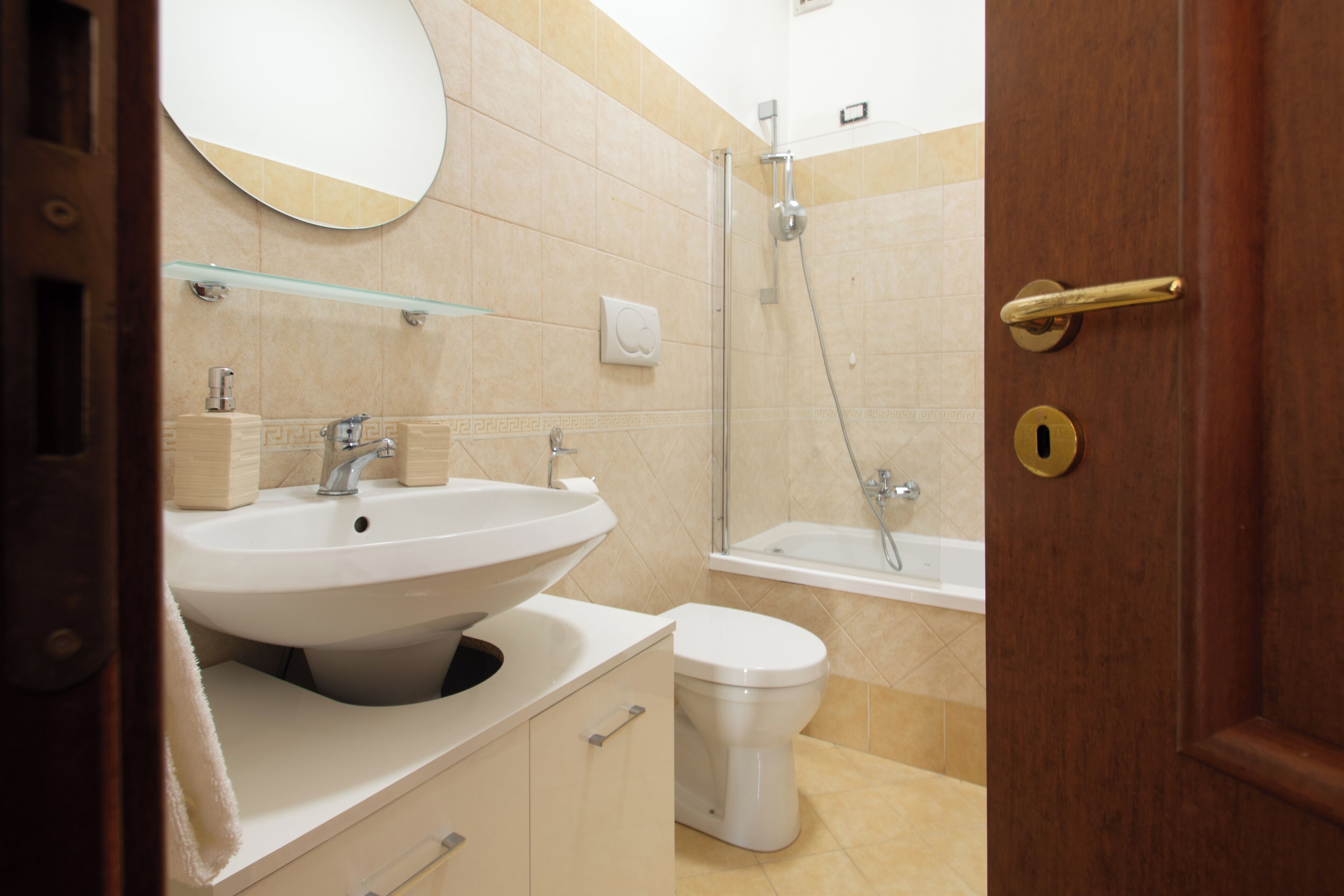 Villa (1 Bedroom) | Baño | Regadera y bidet 