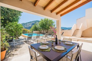 Balcony - Central Townhouse With Pool, Pollenca (Pollença)