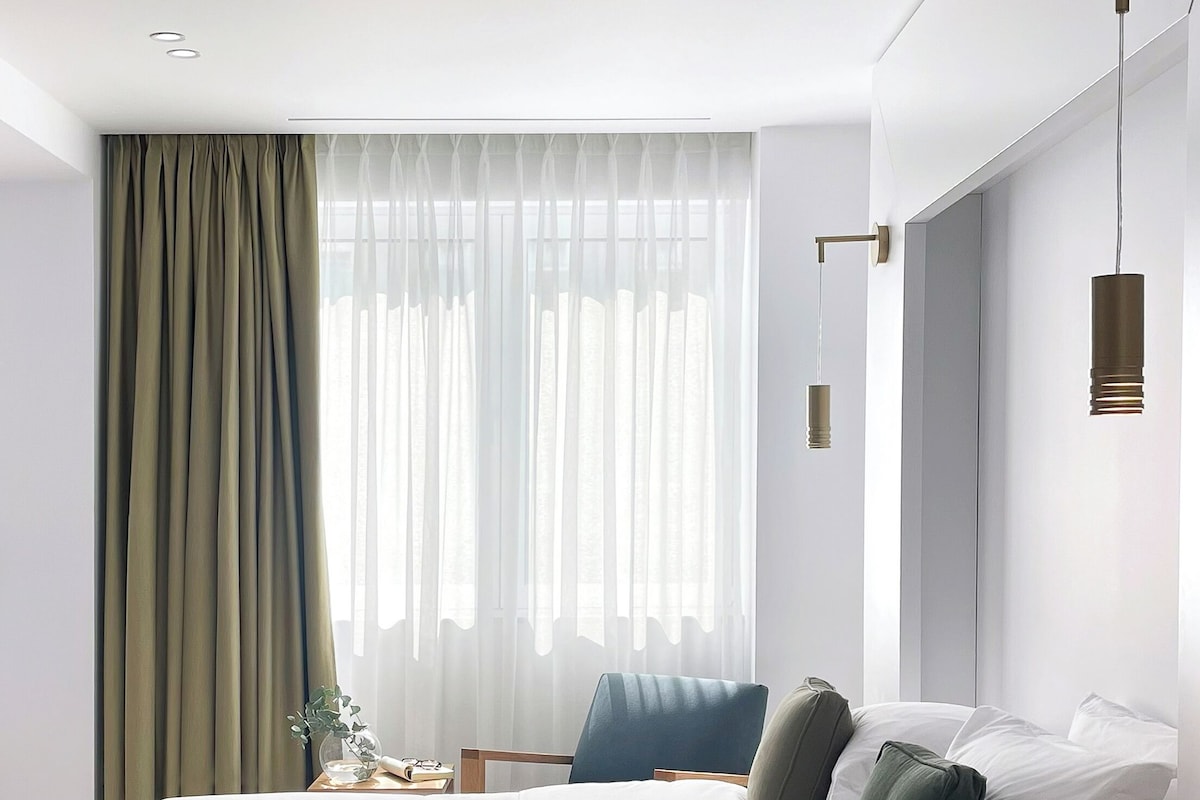 Deluxe Double Room, City View | Premium bedding, down comforters, pillowtop beds, minibar (free items)