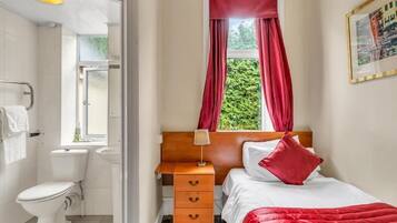 Free toiletries, hair dryer, slippers, towels