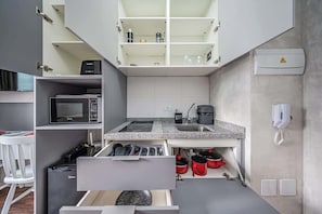 Apartment | Private kitchen - Viva Benx Casa do Ator 603 (São Paulo)