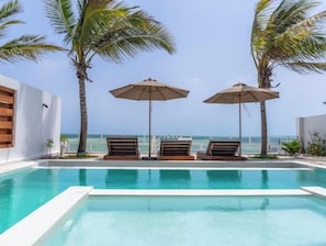 Pool - Solymar Villa 3 | Modern Beachfront Escape for Families & Friends (Jambiani)