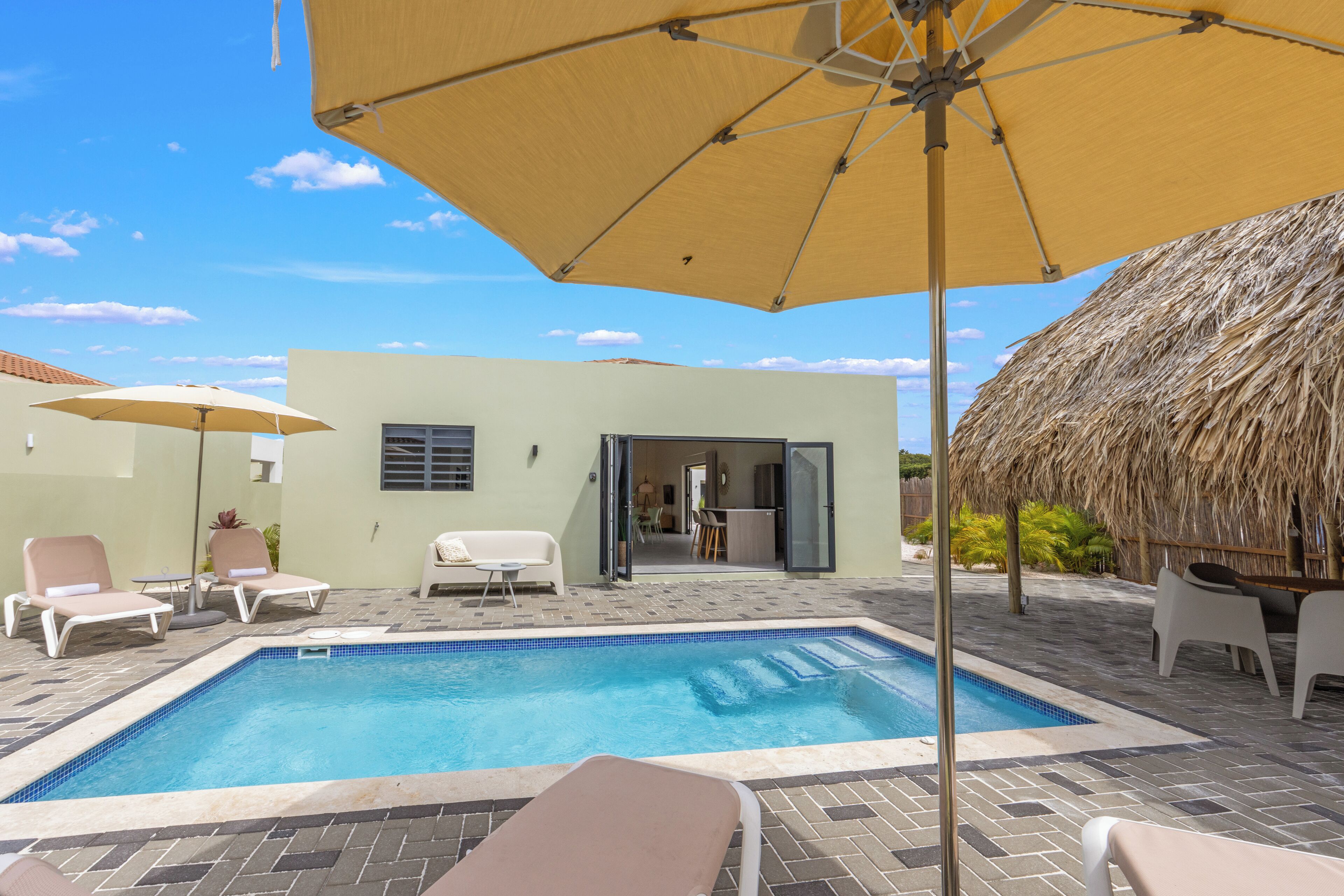 Villa, Terrasse, Poolblick | Pool