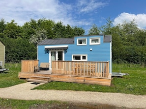 Exterior - De Glamping - Blue Tiny House | Sleeps 6 (Zeewolde)