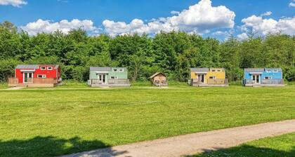 De Glamping - Gele Tiny House | 5p