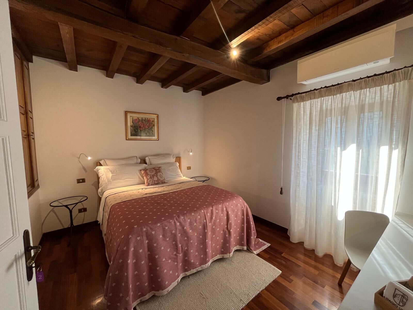 Down duvets, pillow-top beds, in-room safe, desk