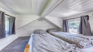 4 sovrum, gratis wi-fi och sängkläder