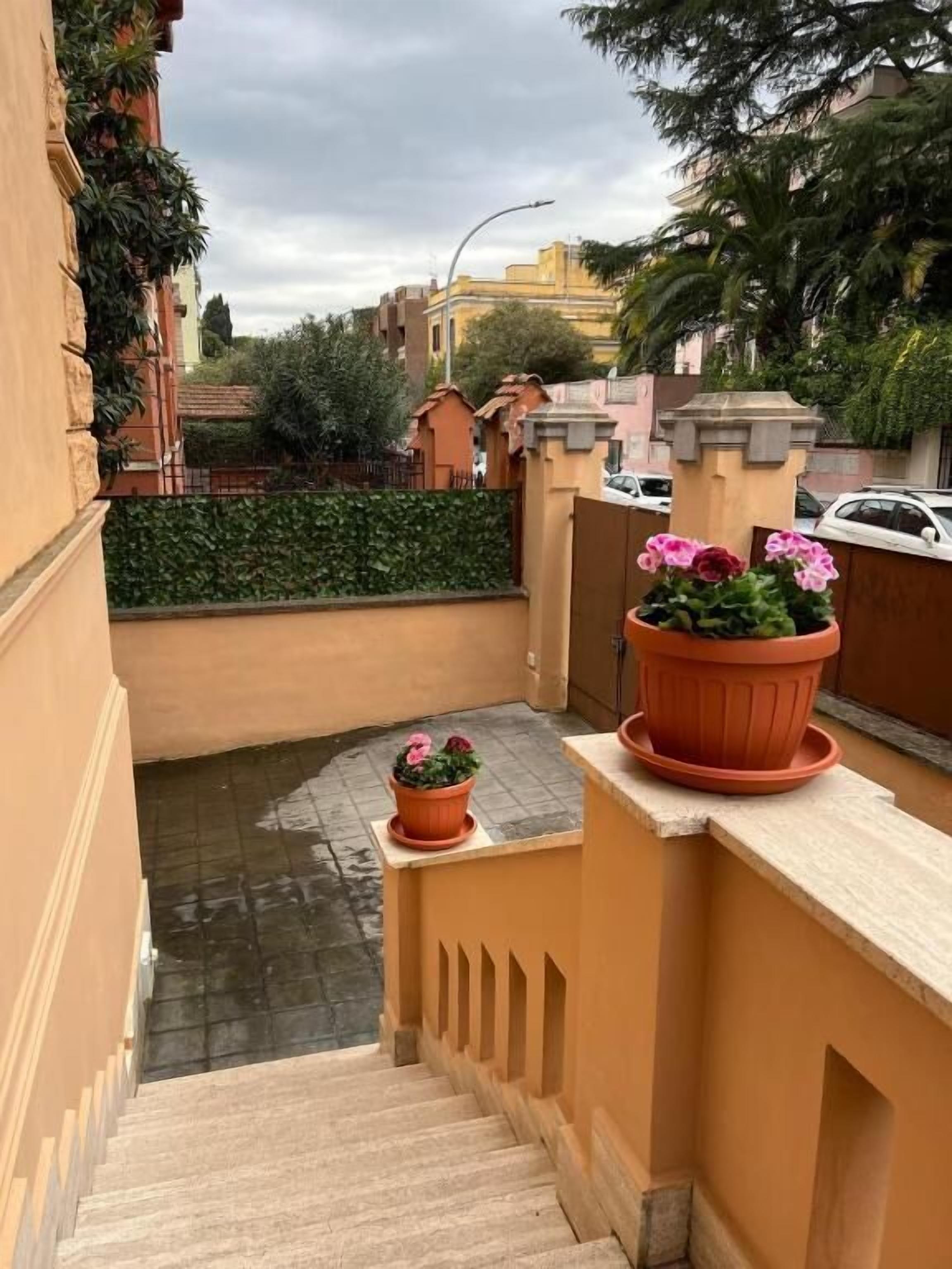 Entrada de la propiedad