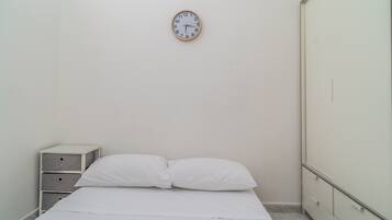 Appartement, balkon, uitzicht op de stad