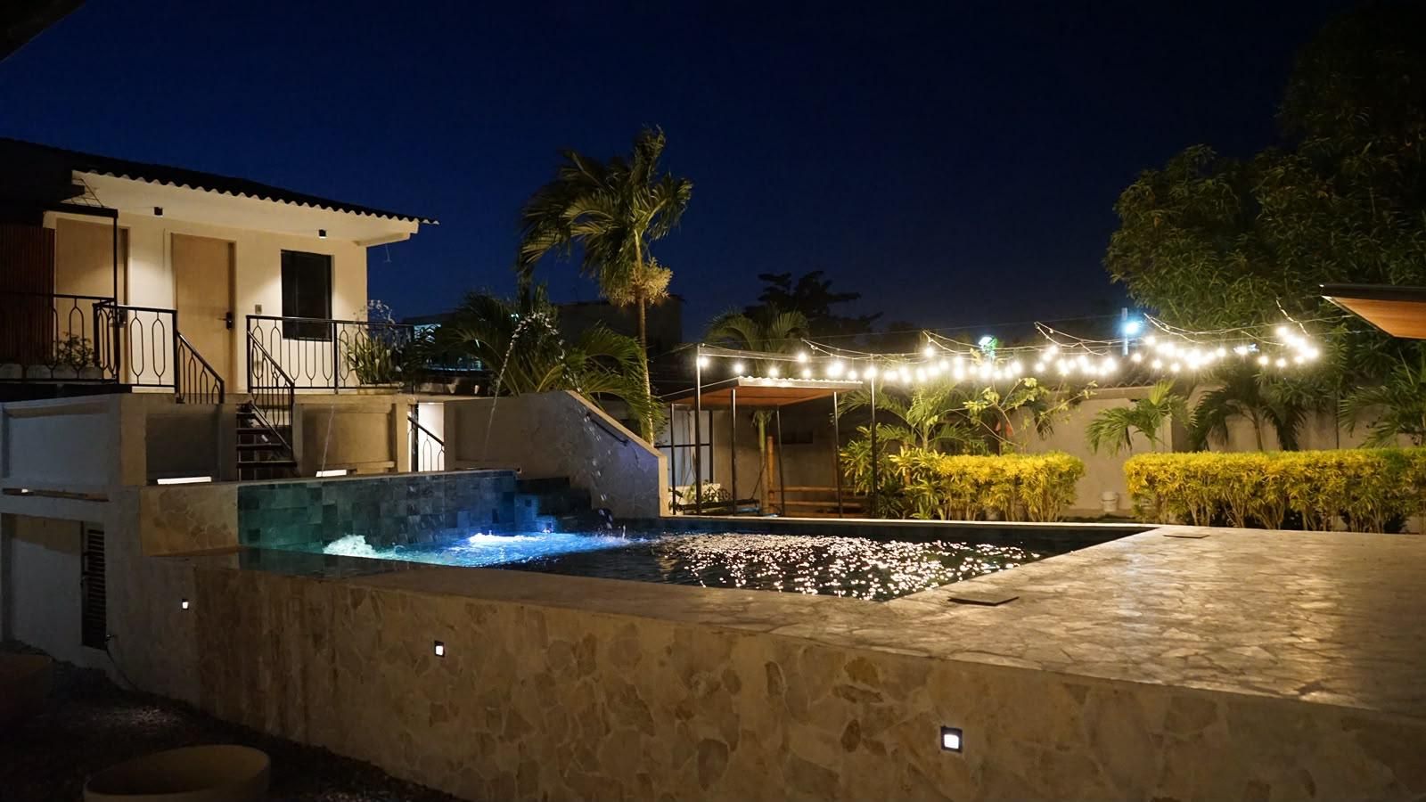 Standard Quadruple Room, Courtyard View | Pool | Outdoor pool