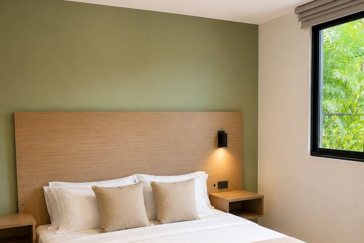 Standard Double Room | Down comforters, Select Comfort beds, minibar