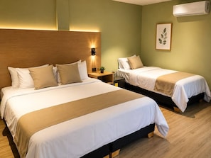 Standard Triple Room, Courtyard View | Down comforters, Select Comfort beds, minibar - Manglea Luxury Hotel (Cartagena)
