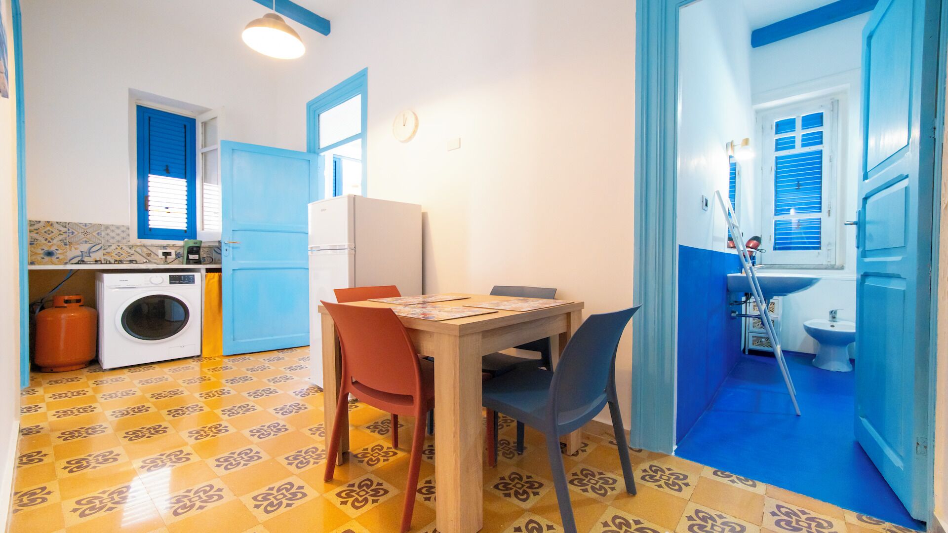 Apartment, eingeschränkter Meerblick | Innenbereich