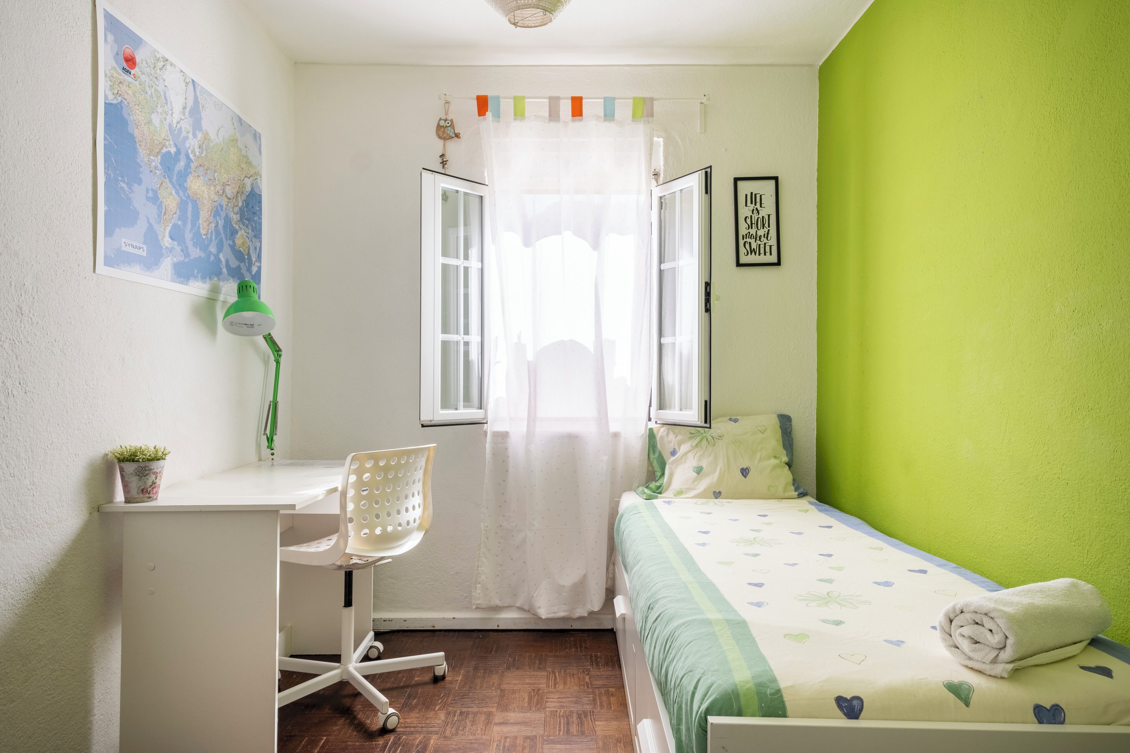 1 chambre, Wi-Fi, literie fournie