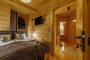 3 bedrooms, travel crib, WiFi (free), bed sheets - Stylish highlander holiday home, sauna, jacuzzi (Murzasichle)