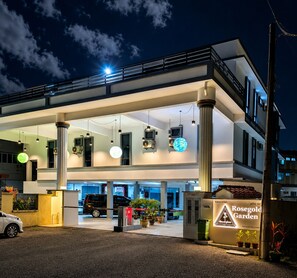 Fachada del alojamiento