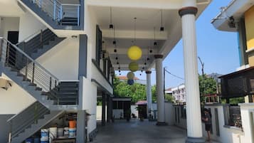 Fachada de la propiedad