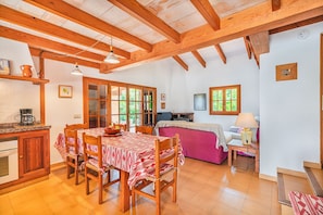 Villa | Dining - 2-bed Villa With Pool, Puerto Pollenca (Pollença)