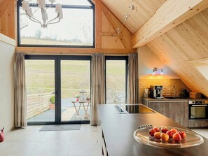 Coffee/tea maker, oven, dishwasher - Hayloft apartment in the Rhön Biosphere Reserve (Gersfeld)