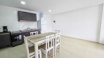 Microwave, oven, stovetop, electric kettle