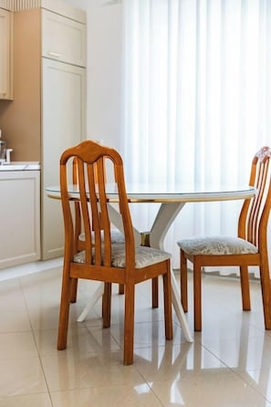 Dining - Historic Quarter Stay | 1BR Apartment by PikHost (Shkodër)