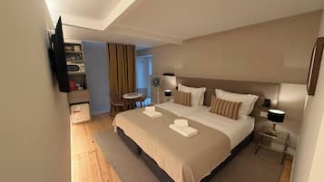 Comfort Studio, 2 Twin Beds, Non Smoking | WiFi (free), bed sheets