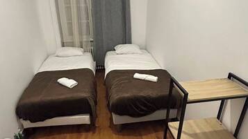 4 sovrum, strykjärn/strykbräda, internet och sängkläder