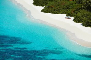 Private beach, scuba diving, water skiing, windsurfing