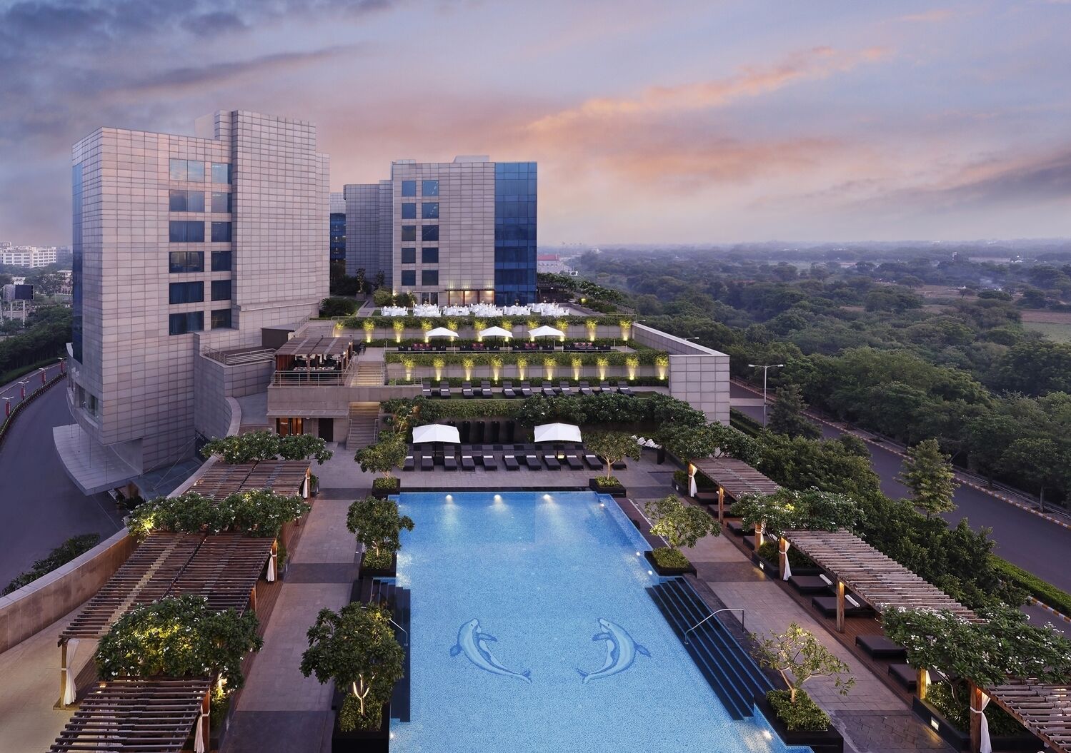 Outdoor pool