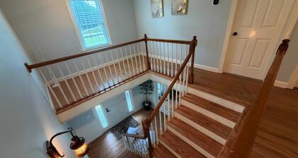 Tranquil 5-bedroom house with AC in charming Wendell