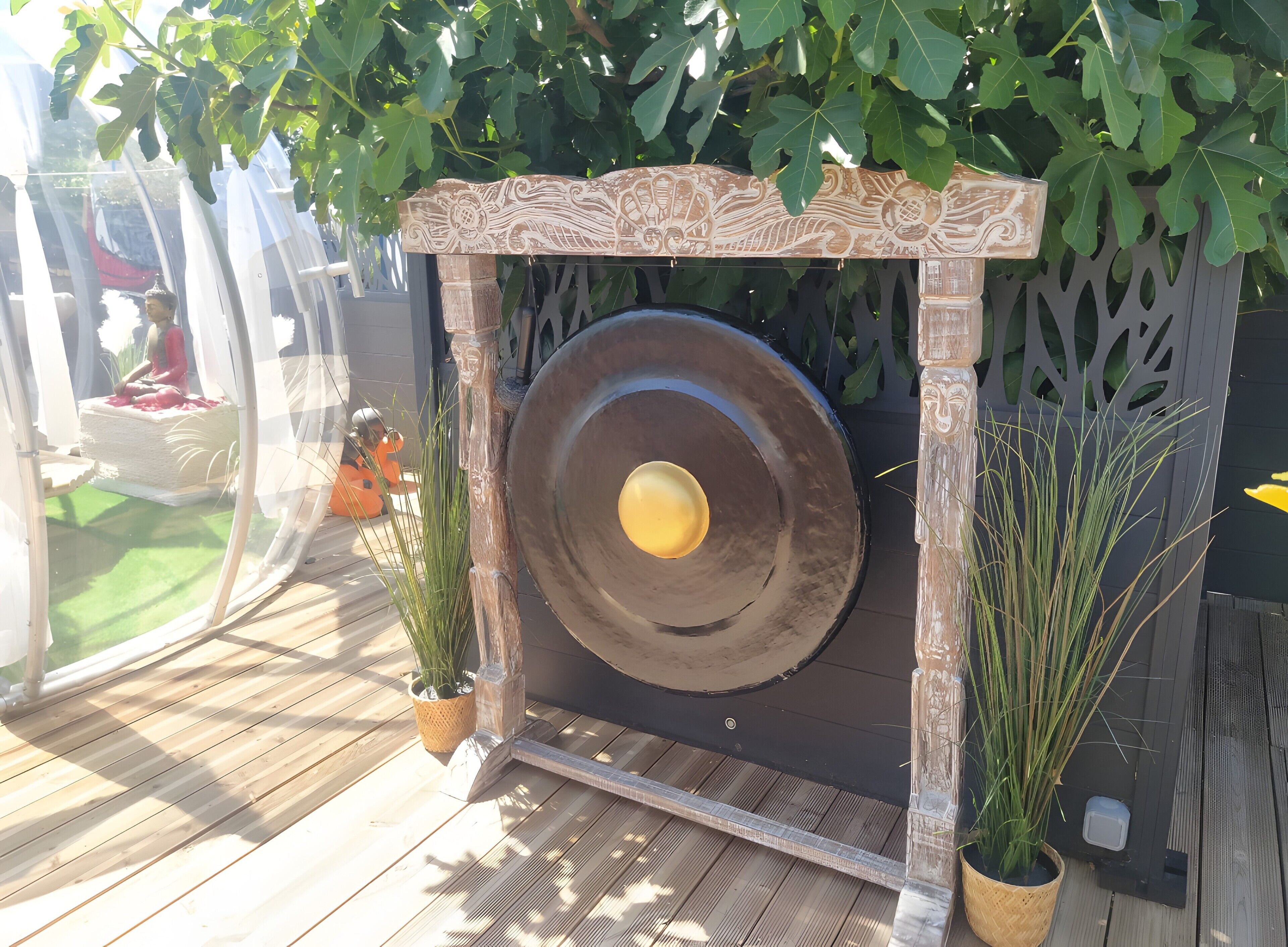Enceinte de l’hébergement