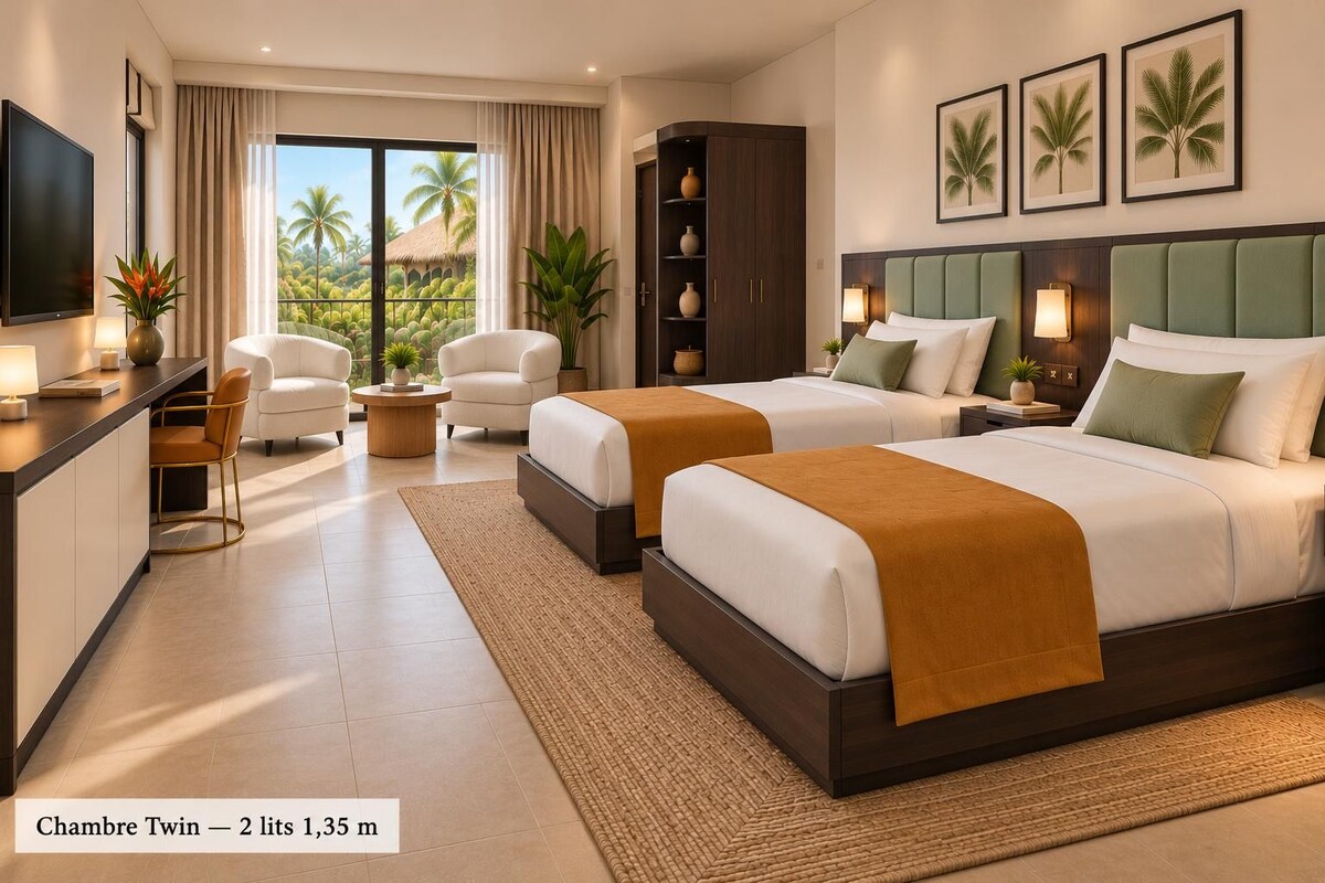 Classic Twin Room, Non Smoking | WiFi (free), bed sheets